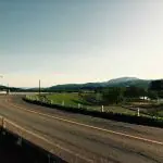 川の道フットレース観戦ランニング